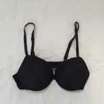 Czarny biustonosz stanik push up 75A