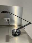 Mega Designerska Grafitowa Lampa Egon Hillebrand Niemcy lata 70te Top