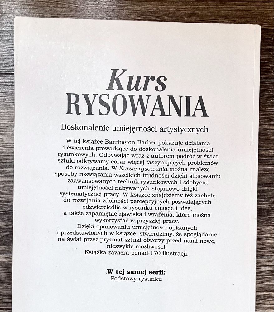 Książka „Kurs rysowania - Doskonalenie umiejętności artystycznych”