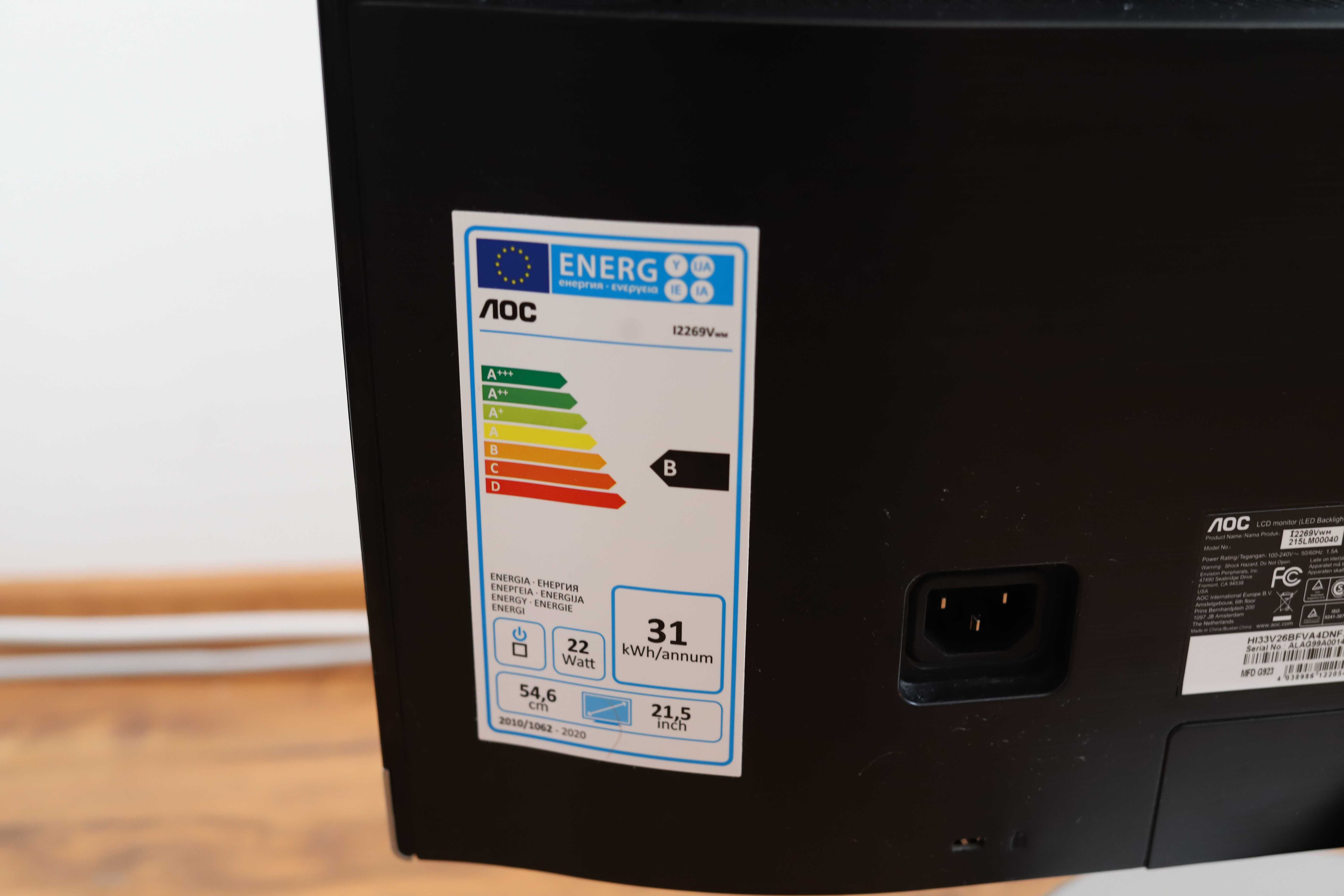 Monitor AOC  i2269Vwm 21,5"