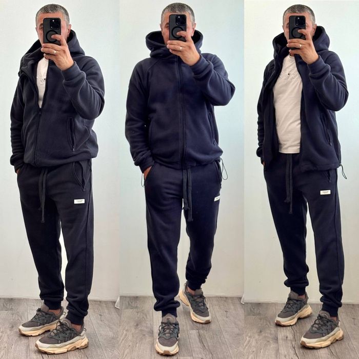 ТЕПЛИЙ‼️ Костюм ФЛІС Полар Чоловічий/Мужской спортивный комплект зима