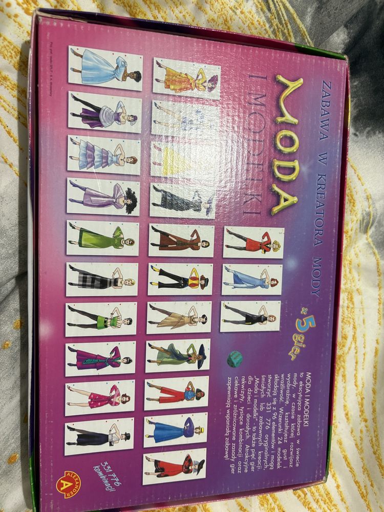 Gra dla dzieci Moda i modelki - zabawa w kreatora mody