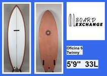 Prancha de Surf - Oficina 6 Twinny 5'9''