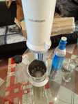 Saturator Sodastream Cristal + szklana karafka + pełny nabój CO2