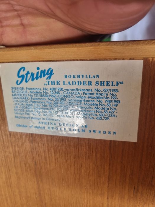 Mid Century Teak String