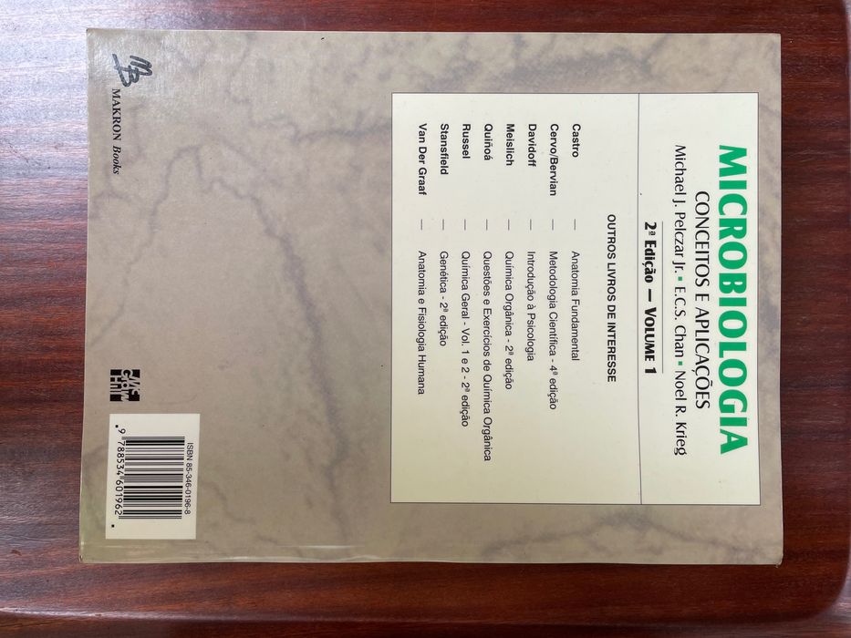 Microbiologia - Conceitos e Aplicações