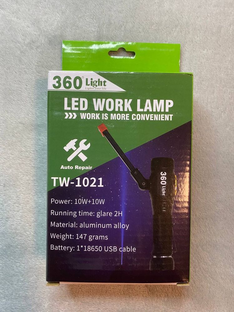 Продам ліхтарик Conpex TW-1021 T6+COB 10W+10W red light