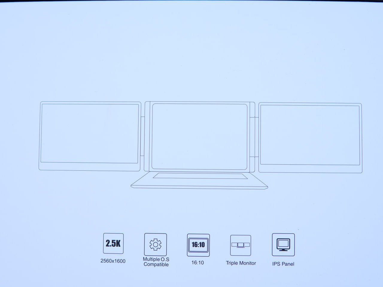 Монитор Extralink 16" Smart Life 2-Screen (S11)