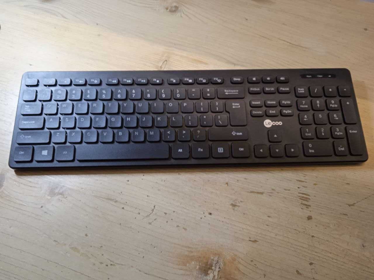 Беспроводная Клавиатура + мышка Lenovo KW201 (Английская раскладка)