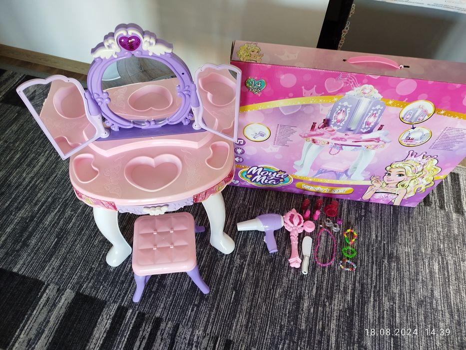 Toaletka dla dziewczynki 3+