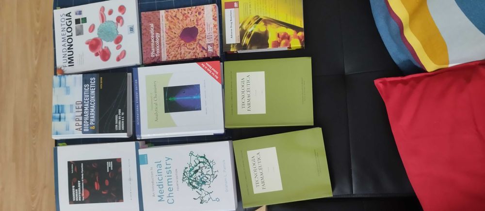 Livros Ciências Farmacêuticas/ química