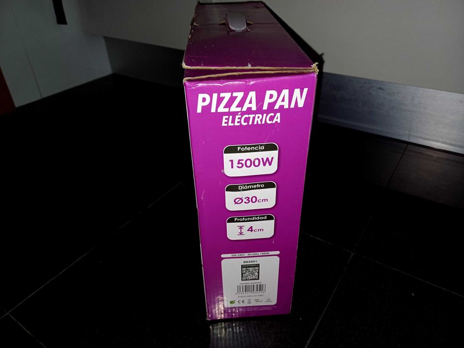 Pizza pan elétrica NOVA