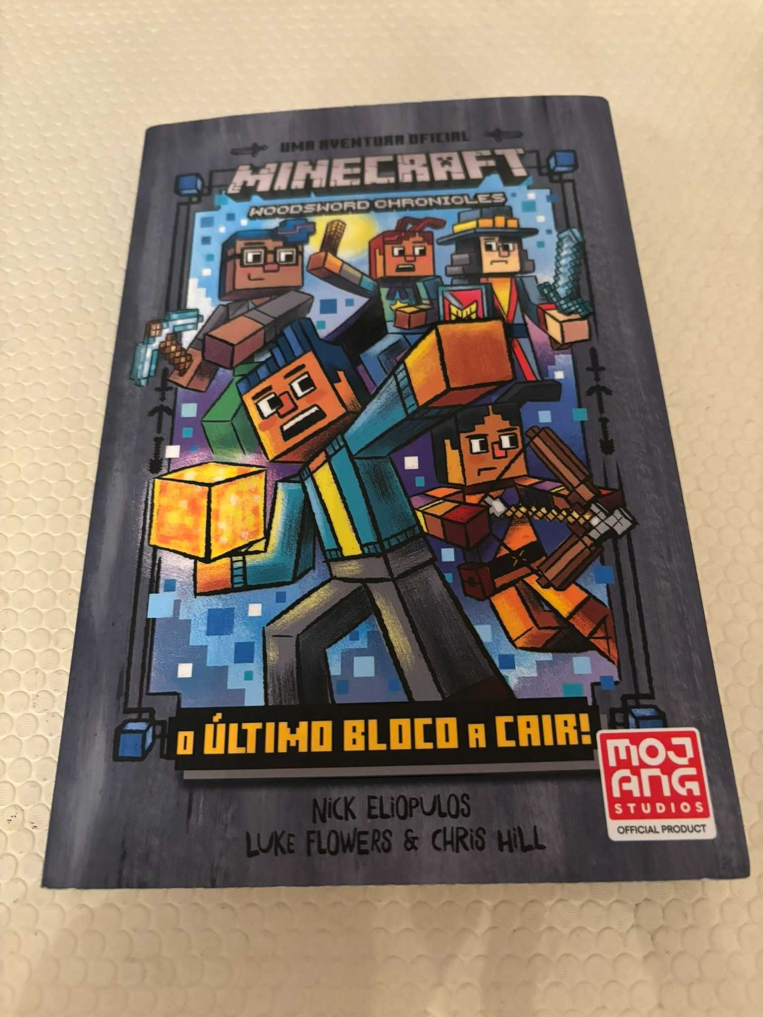 Conjunto 4 Livros Minecraft