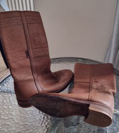 Buty skórzane do jazdy konnej rozm.38