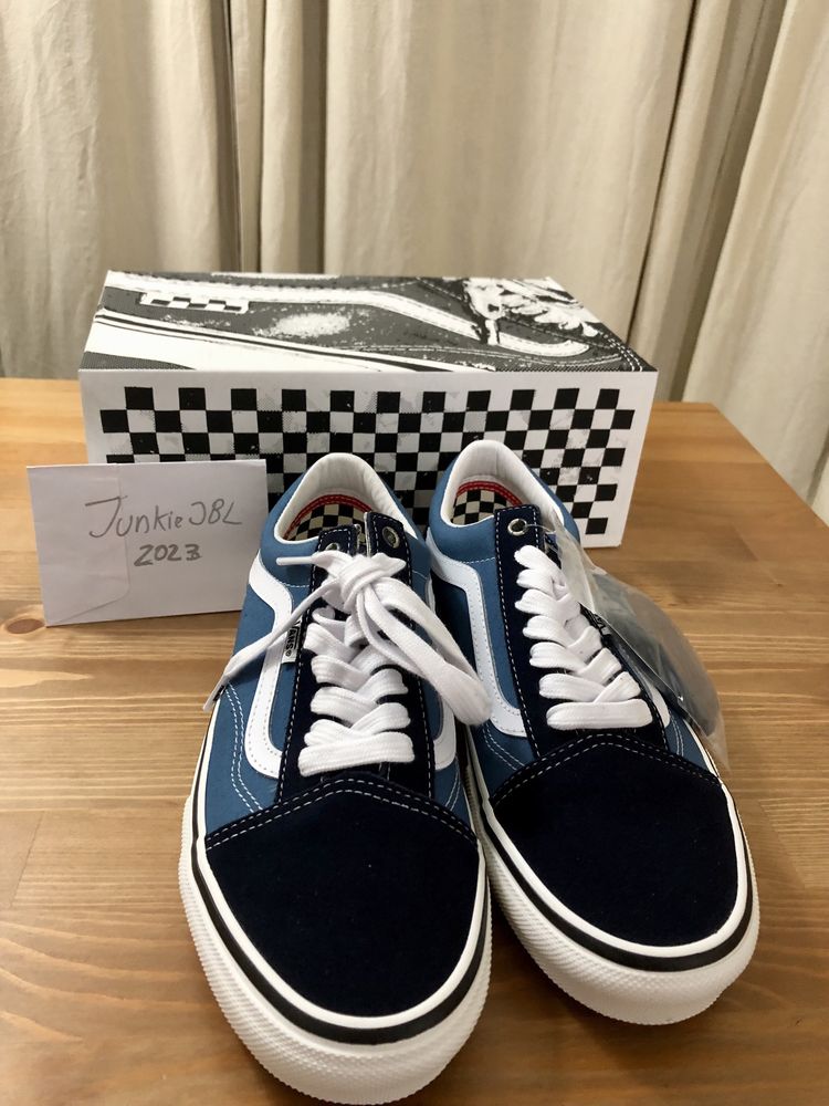 Palace x Vans Old Skool ‘Navy White’