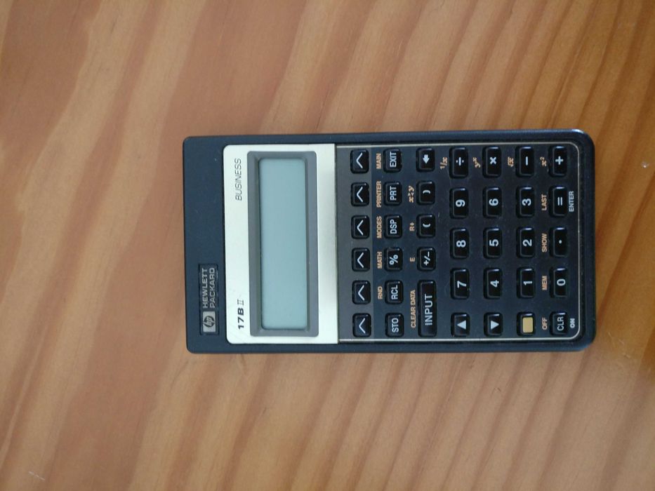 Calculadora HP 17 B II