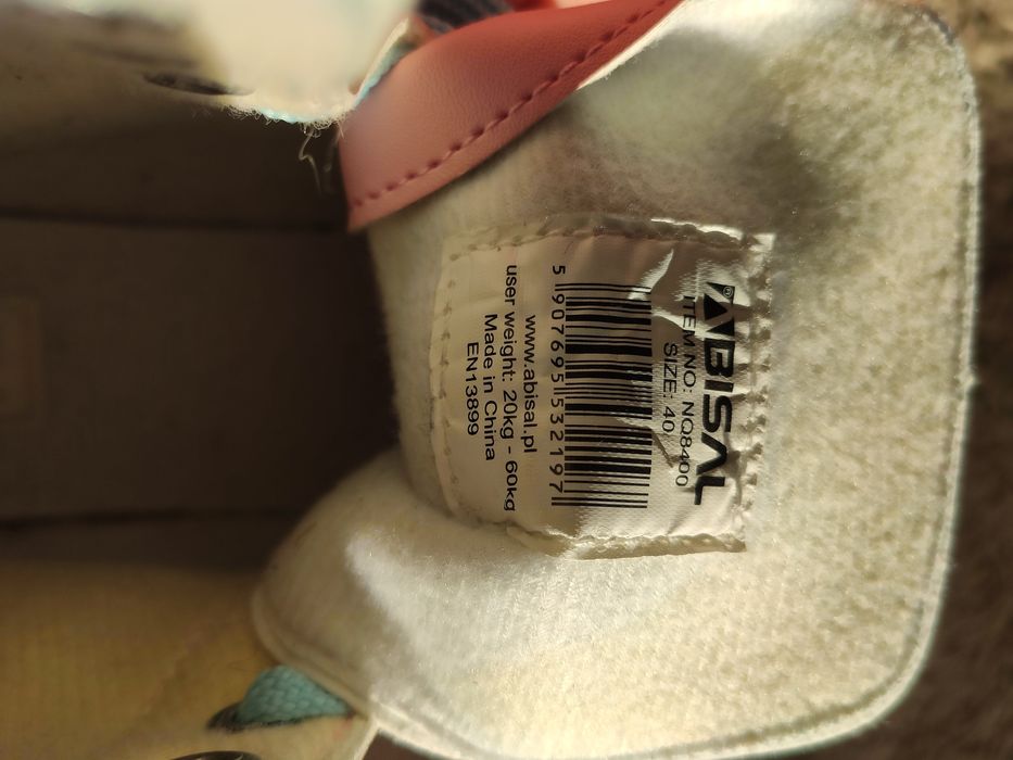 Różowe wrotki NQ8400 Nils Extreme