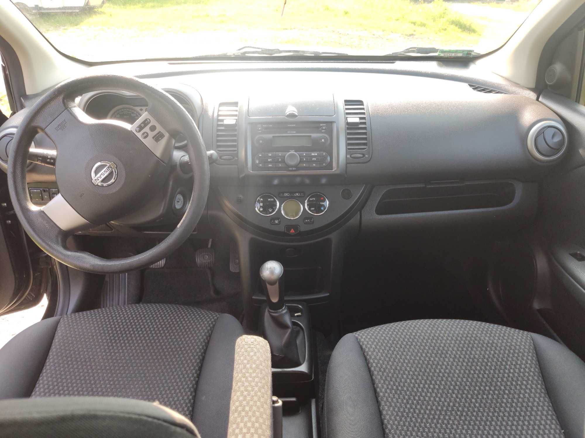 Nissan Note 1.6 benzyna, 2006, przebieg 187 tys., bezwypadkowy