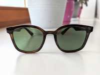 Сонцезахисні окуляри Reserved (леопардовий, зелений)