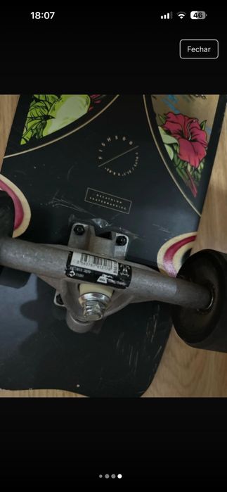 Skate Longboard Fish