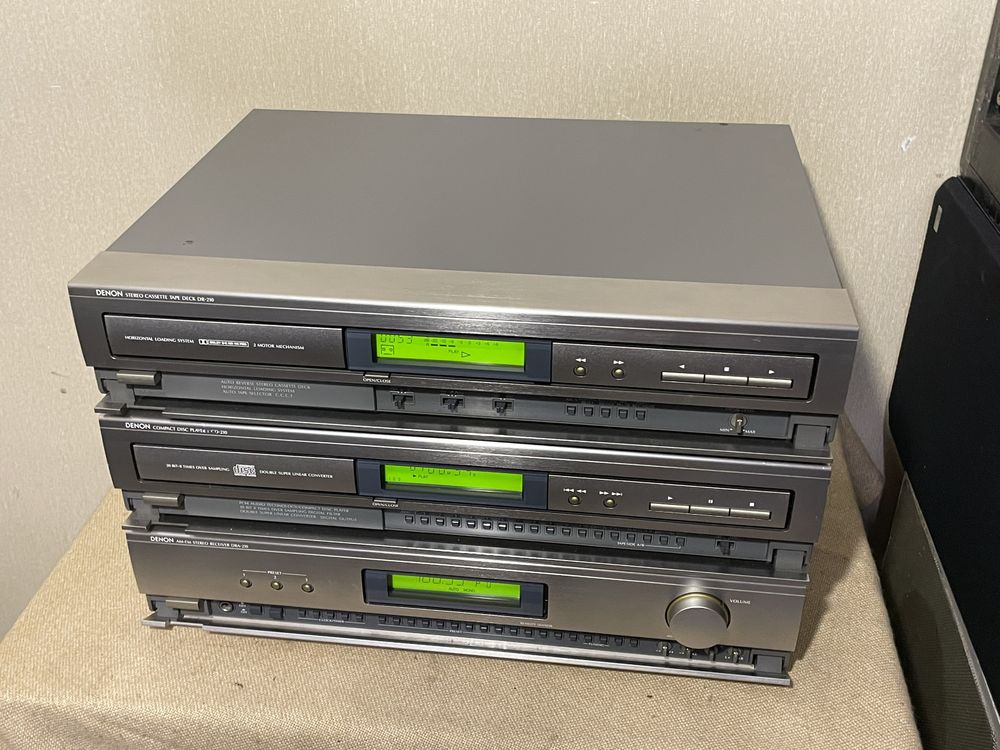 Ресивер + дека + CD-проигрыватель DENON DRA-210 / DR-210 / DCD-210
