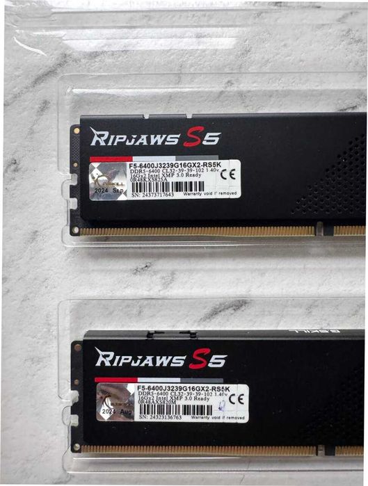 Оперативна пам'ять G.SKILL Trident Z5 RGB 32GB (2x16GB) DDR5-6400 CL32