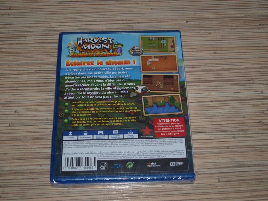 Gra dla dzieci Harvest Moon Light of Hope ps4/ps5 nowa folia!!