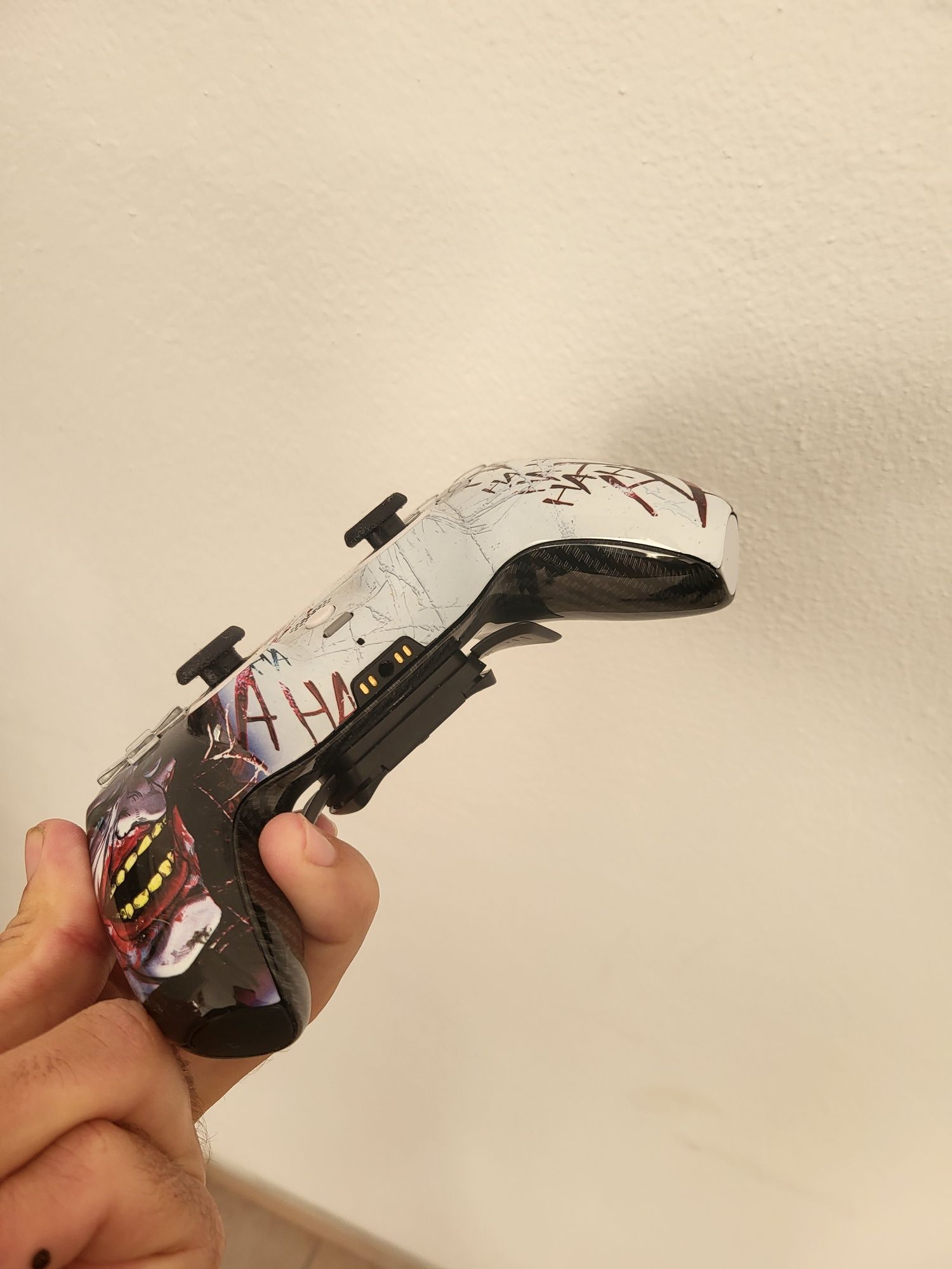 Comando ps5 ORIGINAL personalizado com 4 botoes traseiro e botoes clic