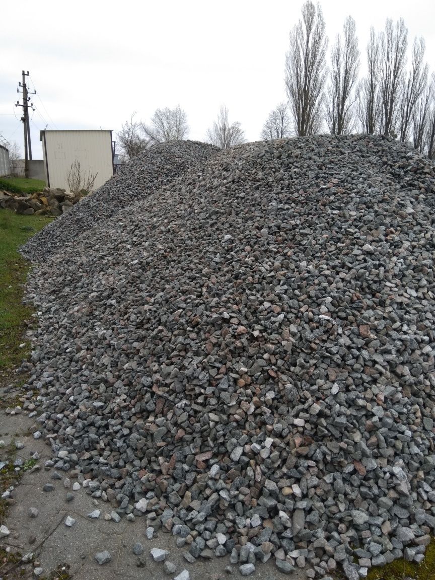 Доставка та продаж (Щебінь, відсів, камінь бут. )