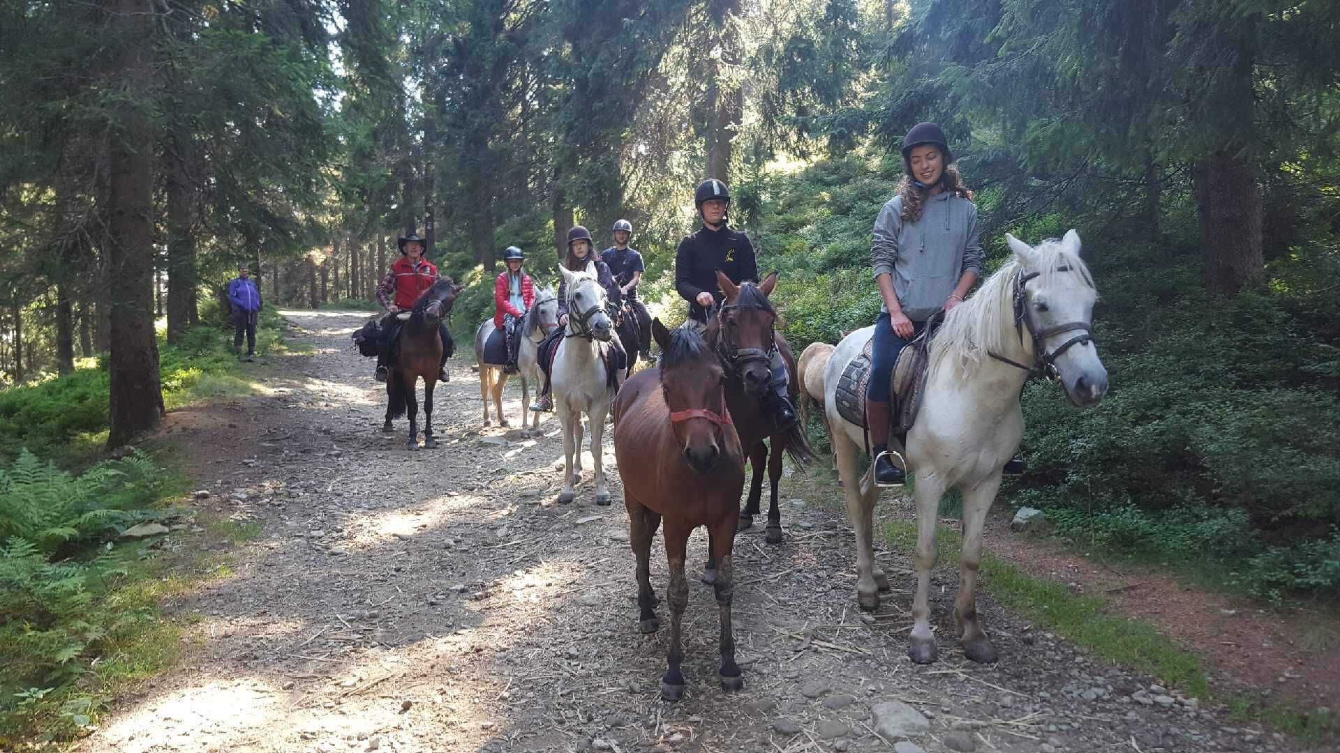 Rajdy konne po Beskidzie