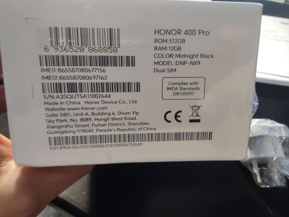 Smartfon Honor 400 Pro 5G 12/512 GB