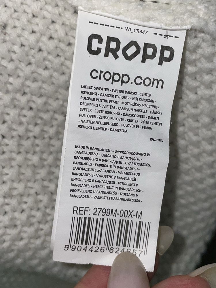 Sweter, kardigan z guzikami