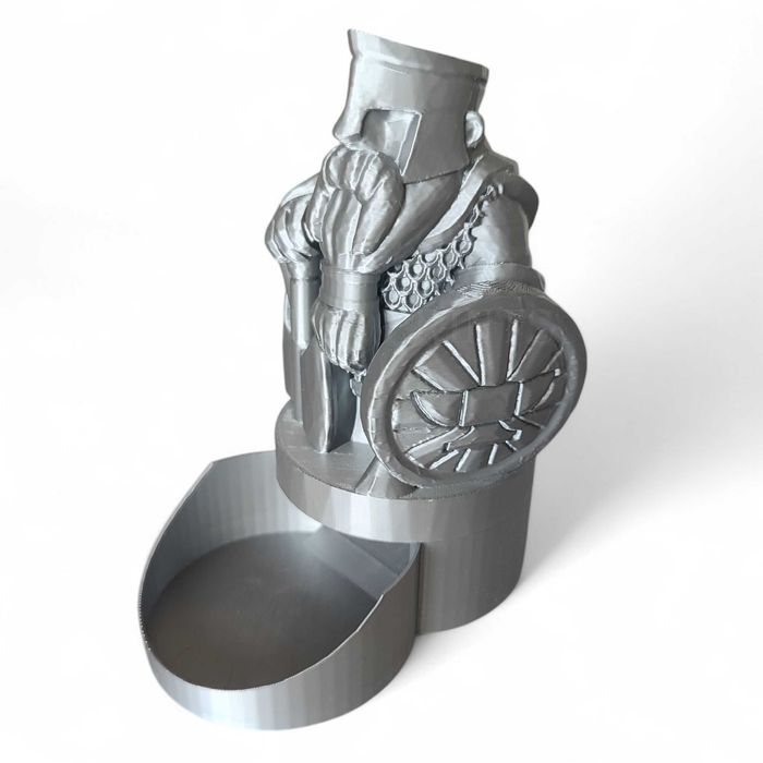 Pomnik krasnoludzkiego wojownika – wieża na kości - dice tower!