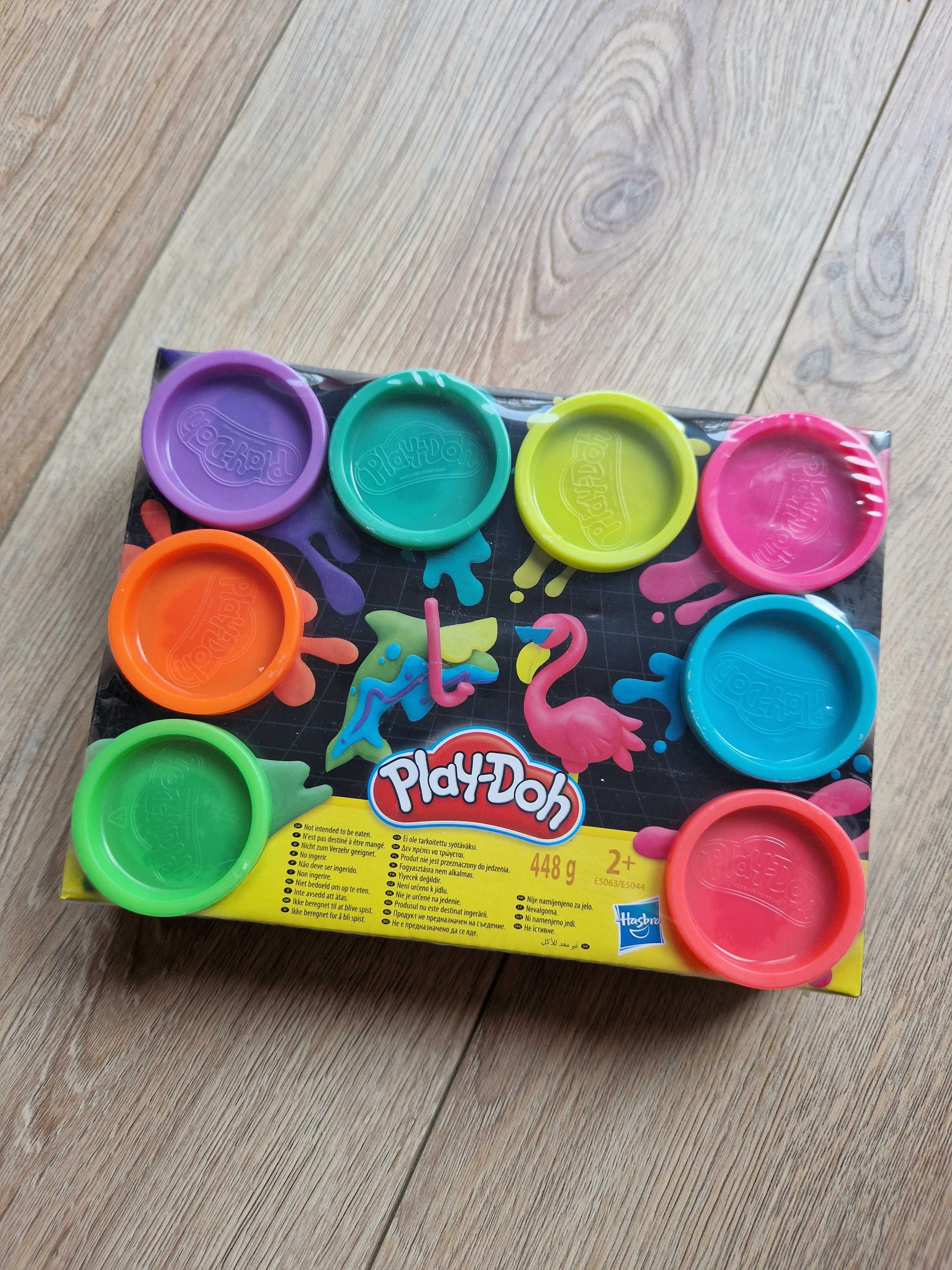 duży Zestaw Play Doh +ciastolina Dentysta Fryzjer Maszynka do makaronu