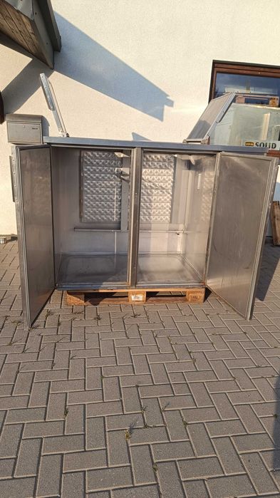 Chłodziarka do odpadów, schładzarka odpadów konfiskator 2 x 120L