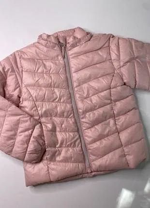 Рожева демісезонна куртка H&M для дівчинки 3-4 роки. 104