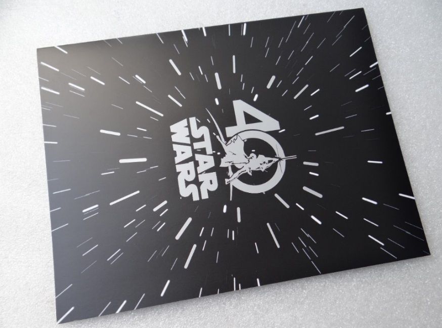 Set de Selos + Envelope (Star Wars 40 anos) LIMITADO