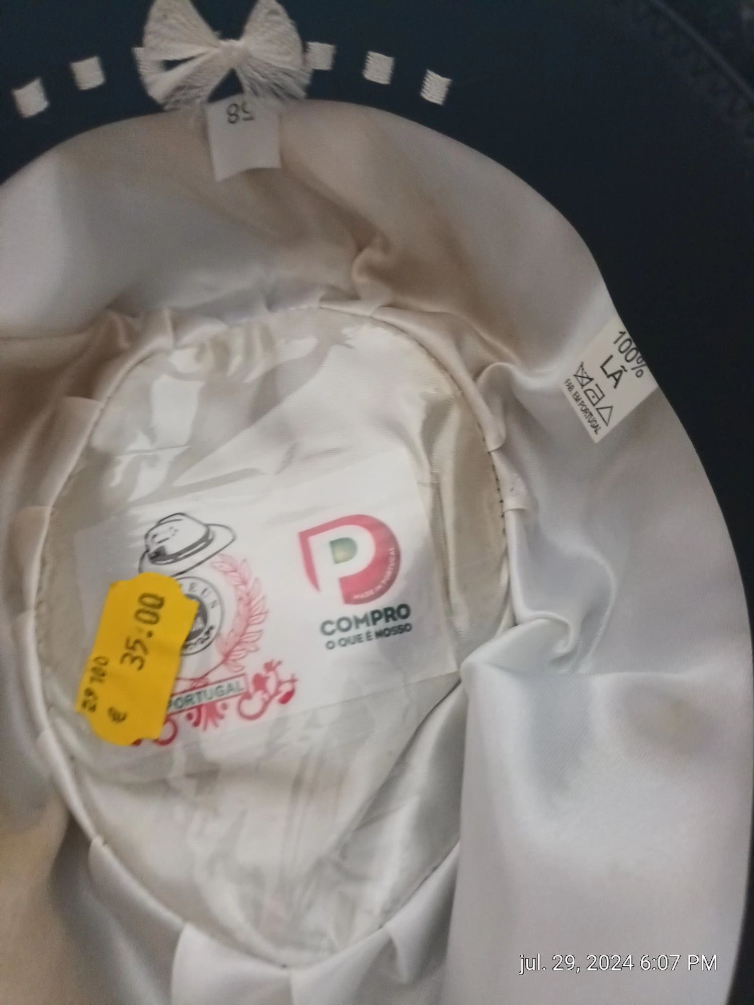 Chapéu e boné 2 pelo preço de um
