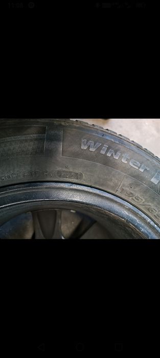 Felgi aluminiowe z oponami zimowymi 5x112 15" VW audi seat skoda
