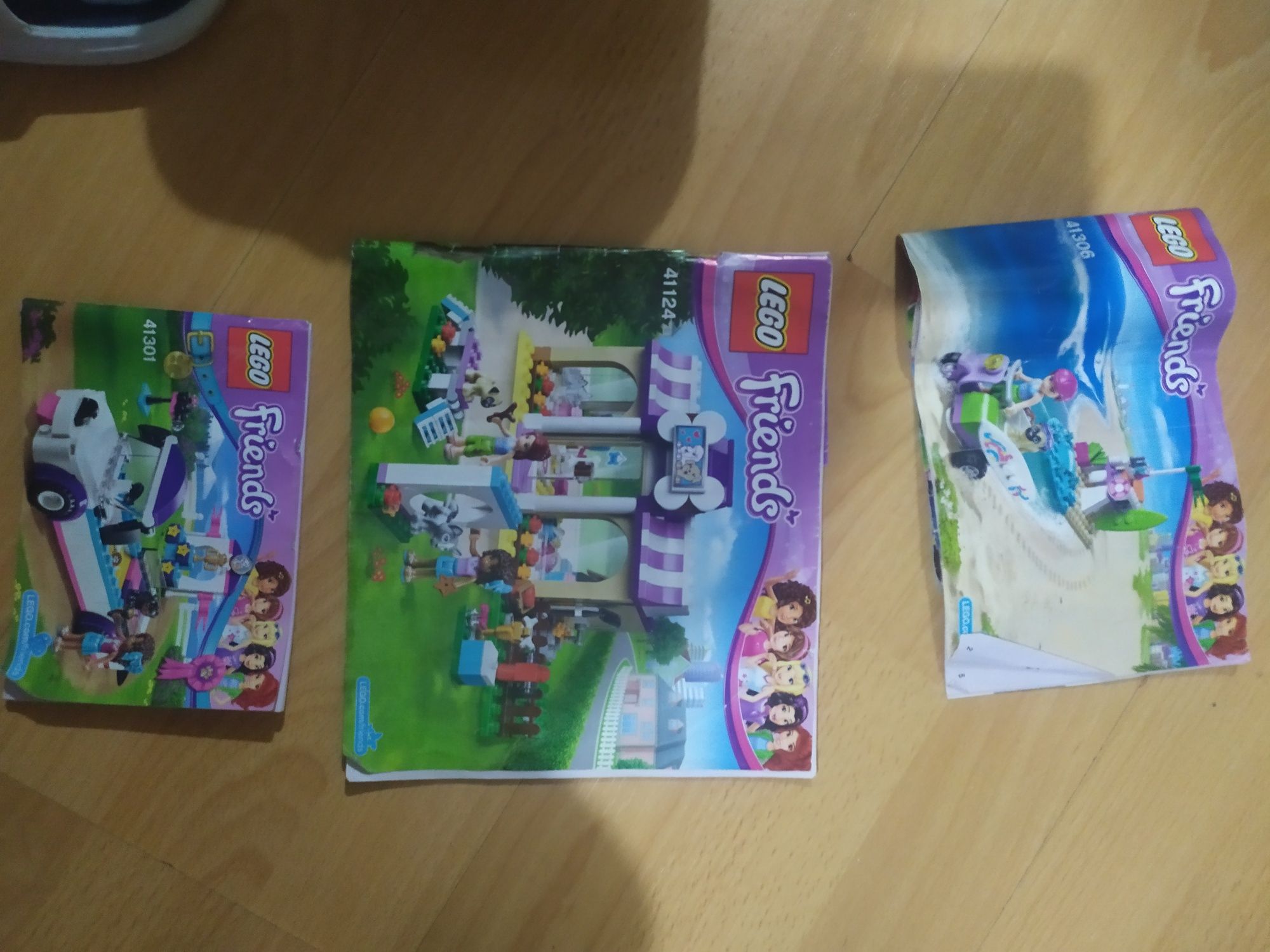 LEGO friends cztery zestawy