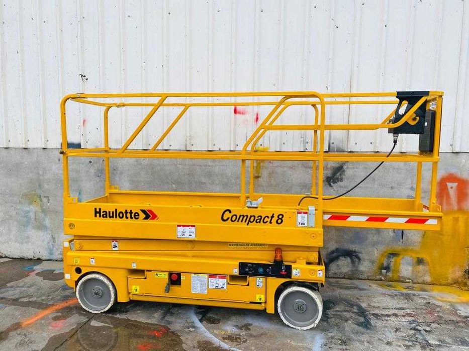 Plataforma Elevatoria Tesoura Eletrica Haulotte Compact 8 8 Metros