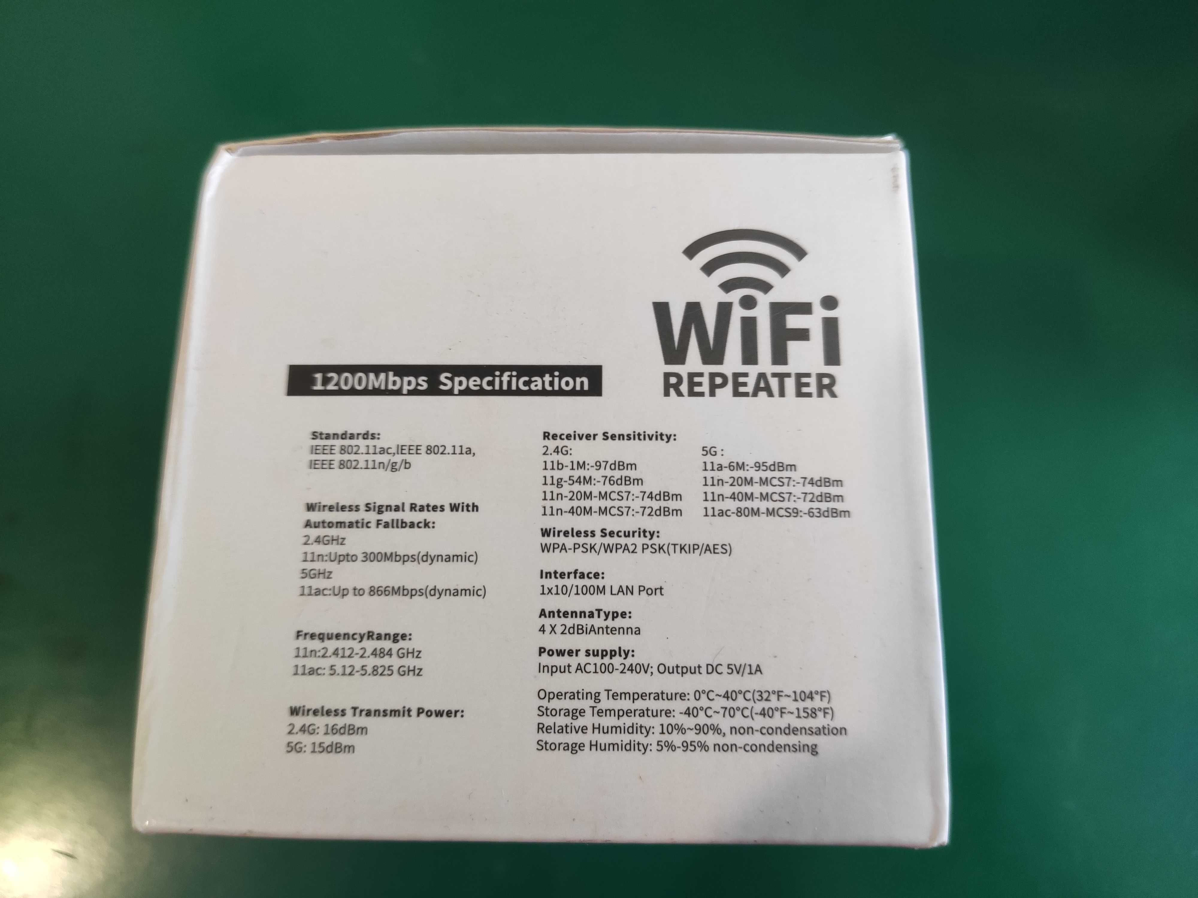 Wzmacniacz sygnału Wi-Fi LCX-ZJ1200M-03 1200Mbps 5 GHz