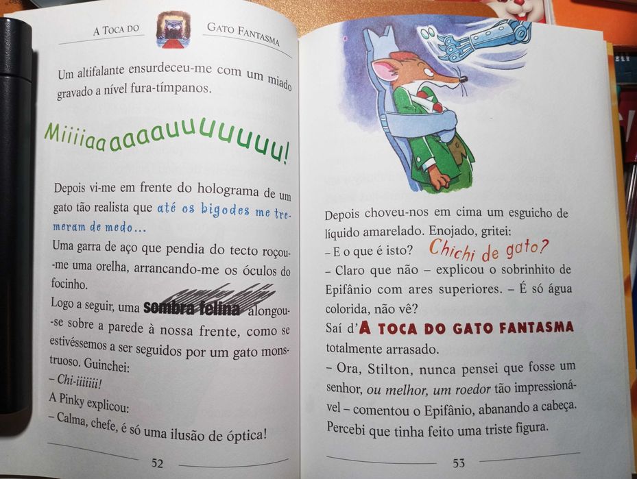 Lote 8 Livros G.STILTON, novos