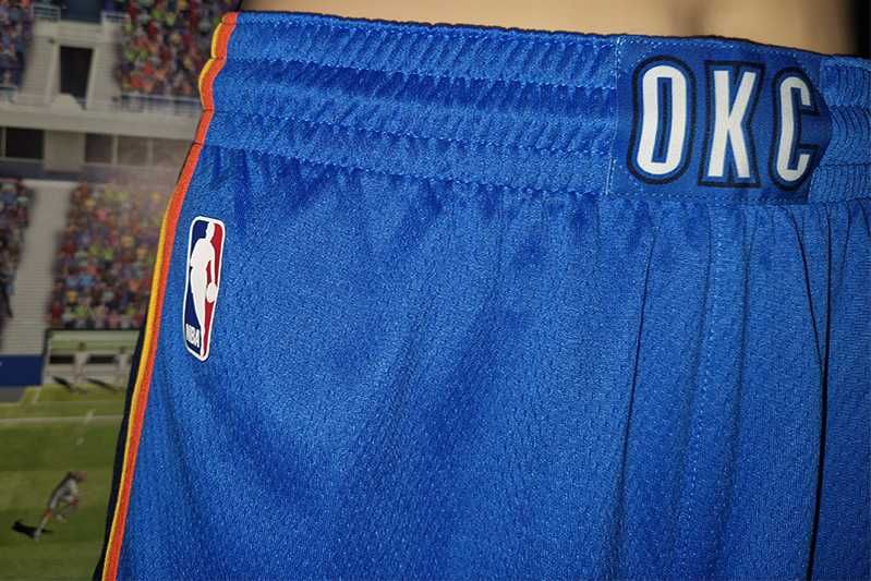 Oklahoma City Thunder Nike DriFit 2024-25 swingman shorts size: S