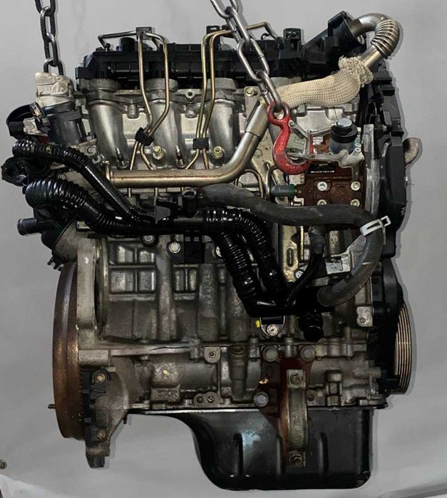 Двигун комплект 1.6TDCI HHJA  Ford Fusion 02-12, Ford Fiesta 02-09