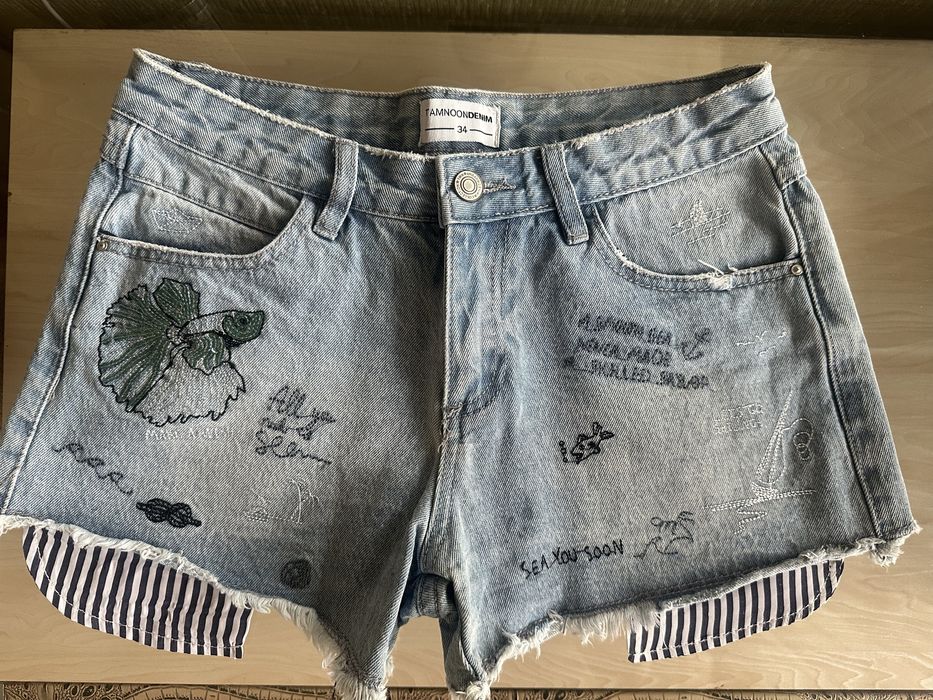 Джинсові шорти жіночі