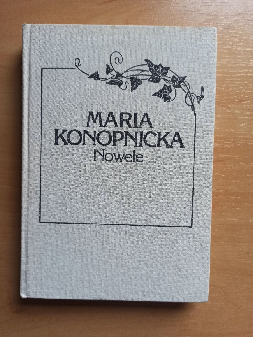 Książka "Nowele" Maria Konopnicka