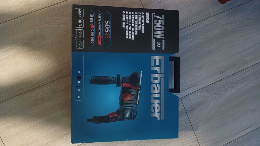 Młotowiertarka Erbauer