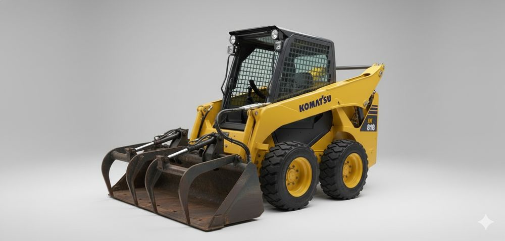 Miniładowarka Komatsu sk 818