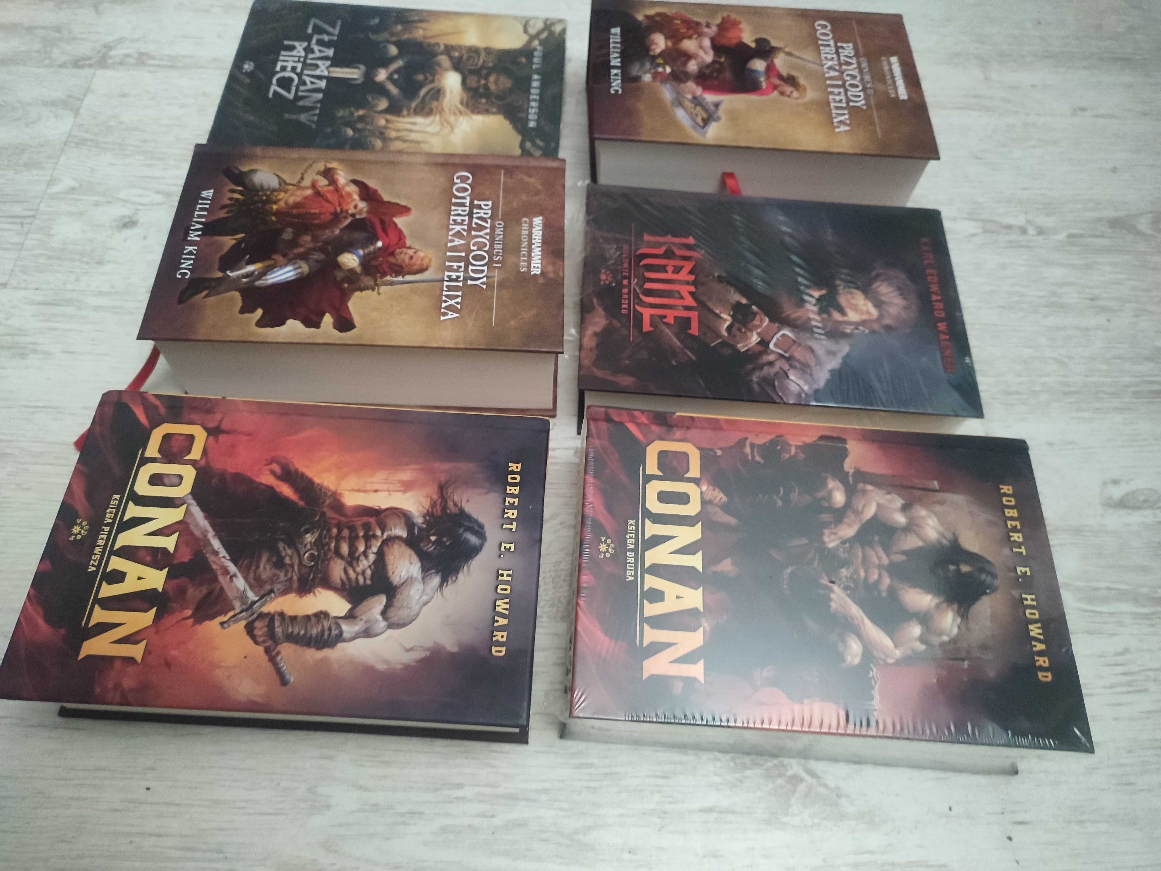 Przygody Gotreka i Felixa Omnibus I i II, Kane, Conan, Złamany miecz